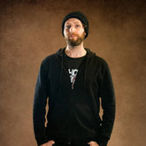 Lofaris Retro Style Black Dark Brown Photography Cloth Backdrop